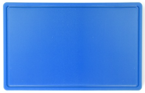 Plastic Cutting Board - L400mm x W250mm x H15mm - Blue