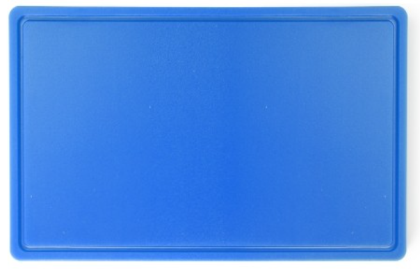 Plastic Cutting Board - L530mm x W325mm x H18mm - Blue