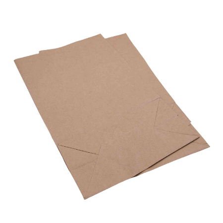 Brown Blocked Bottom No.16 Paper Takeaway Bags - L390mm x W240mm x H120mm (Qty. 250)