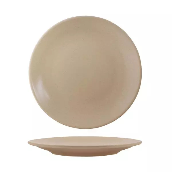 Sand Round Coupe Plate-260mm
