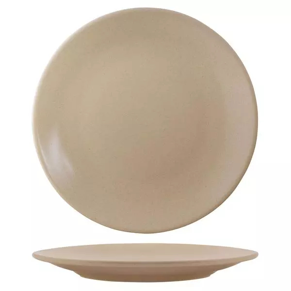 Sand Round Coupe Plate -310mm