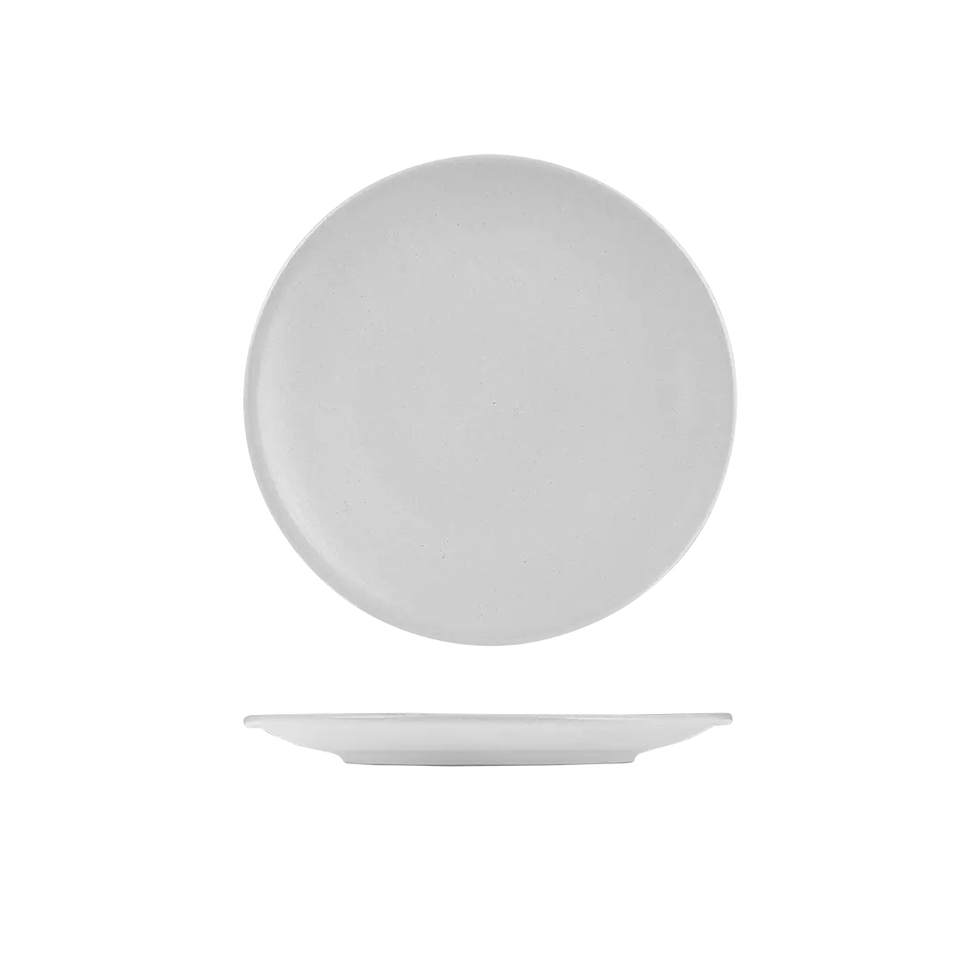 Pearl Aspen Round Coupe Plate-230mm