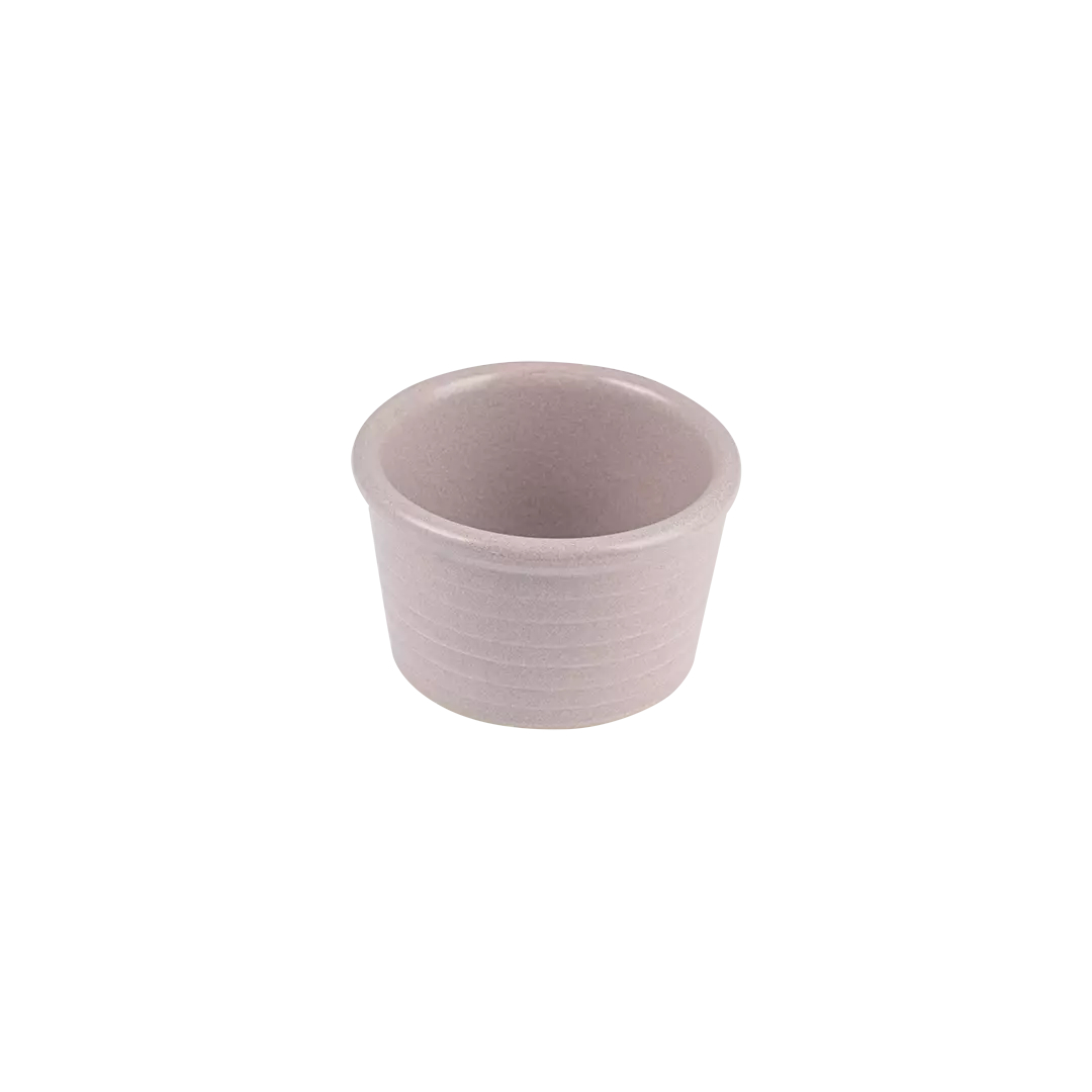 Pearl Blush Ribbed Ramekin-85mm
