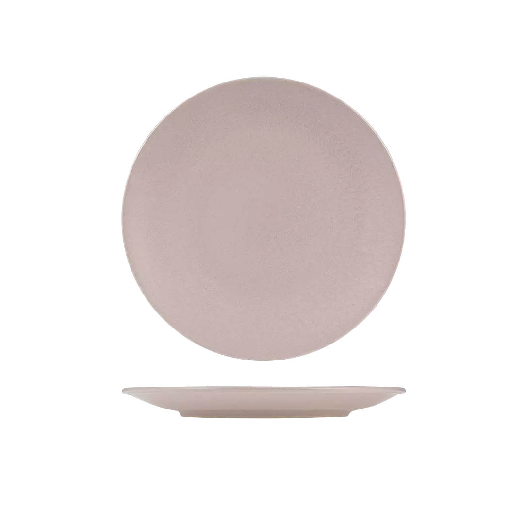 Pearl Blush Round Coupe Plate-260mm