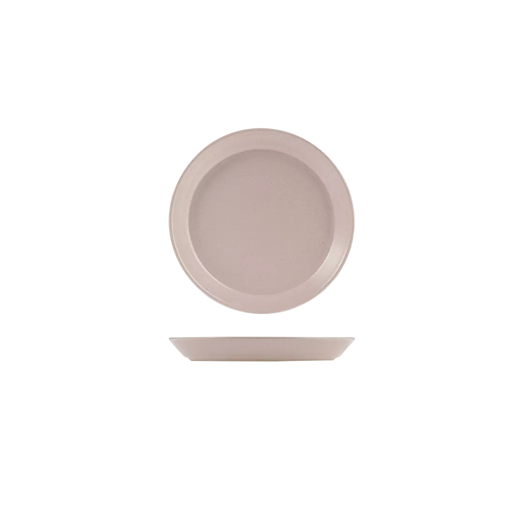 Pearl Blush Round Tapered Plate-170mm