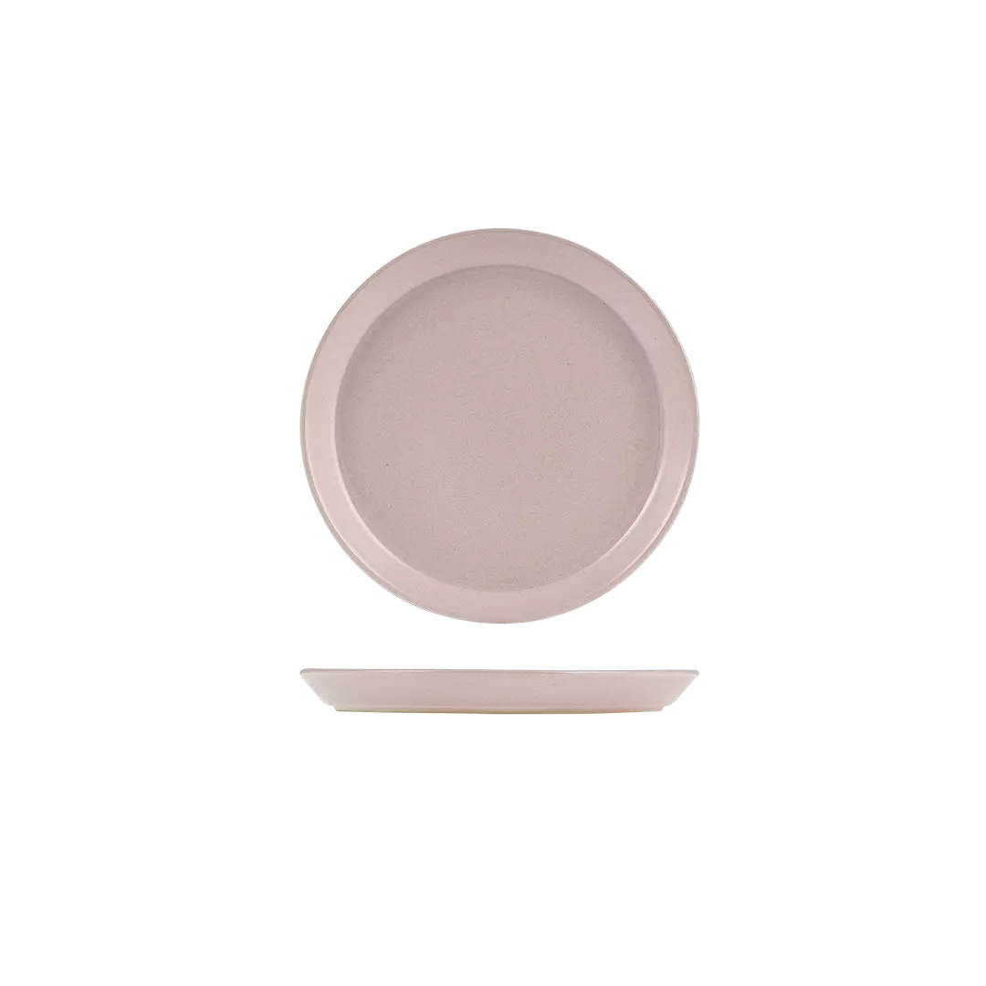 Pearl Blush Round Tapered Plate-200mm