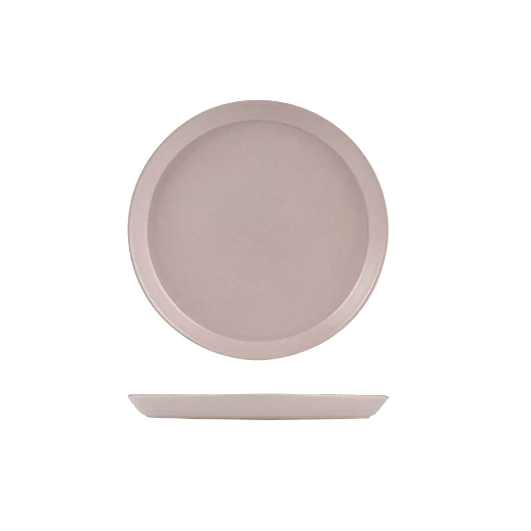 Pearl Blush Round Tapered Plate-240mm