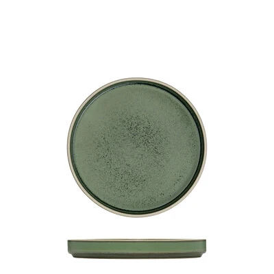 Smokey Basil Round Stackable Plate - 160mm