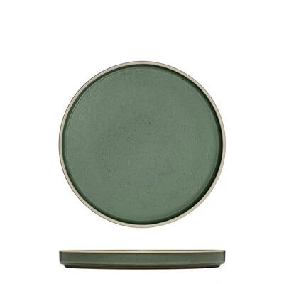 Smokey Basil Round Stackable Plate - 200mm