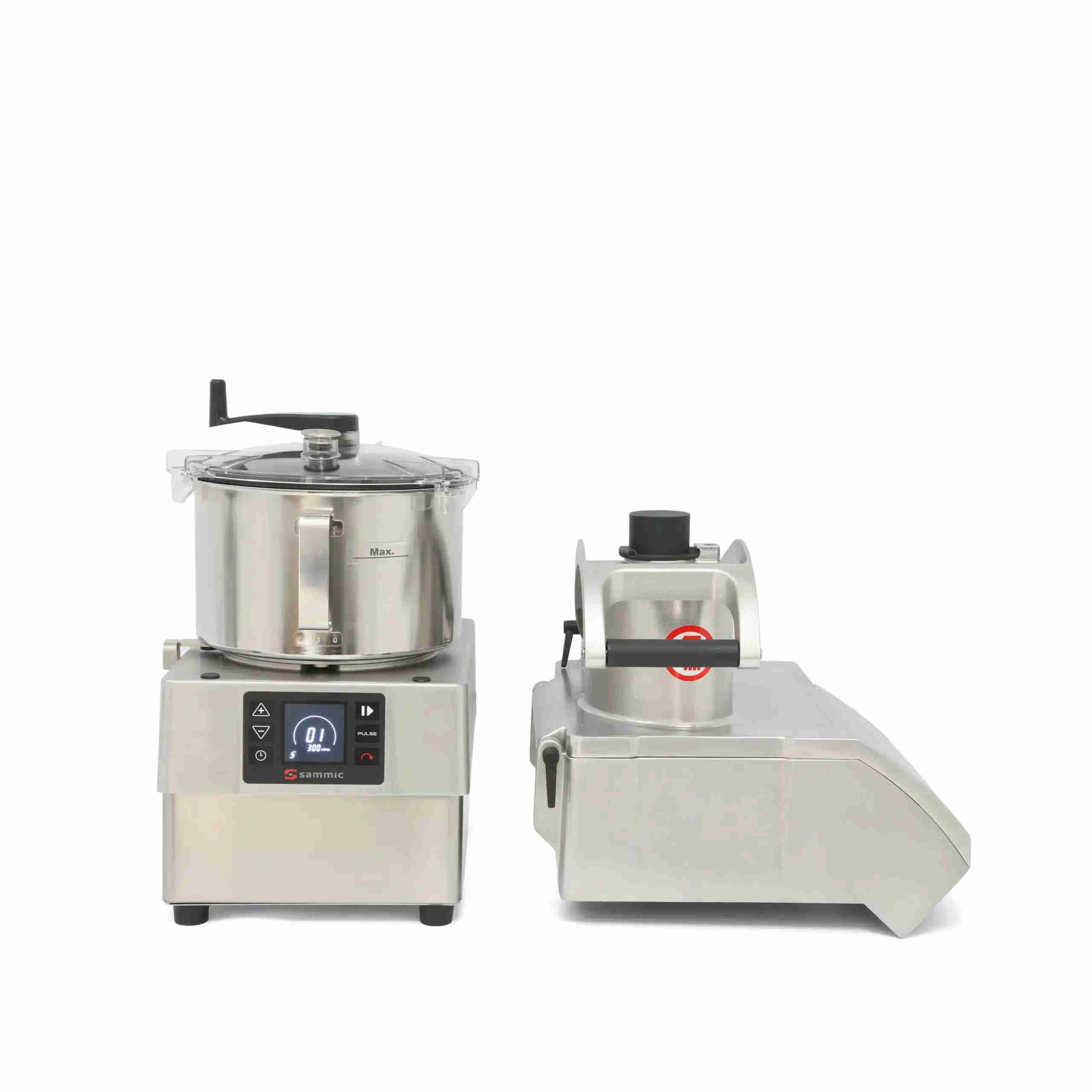 Sammic Ultra Range Combination Vege Prep Machine - 5.5L Bowl