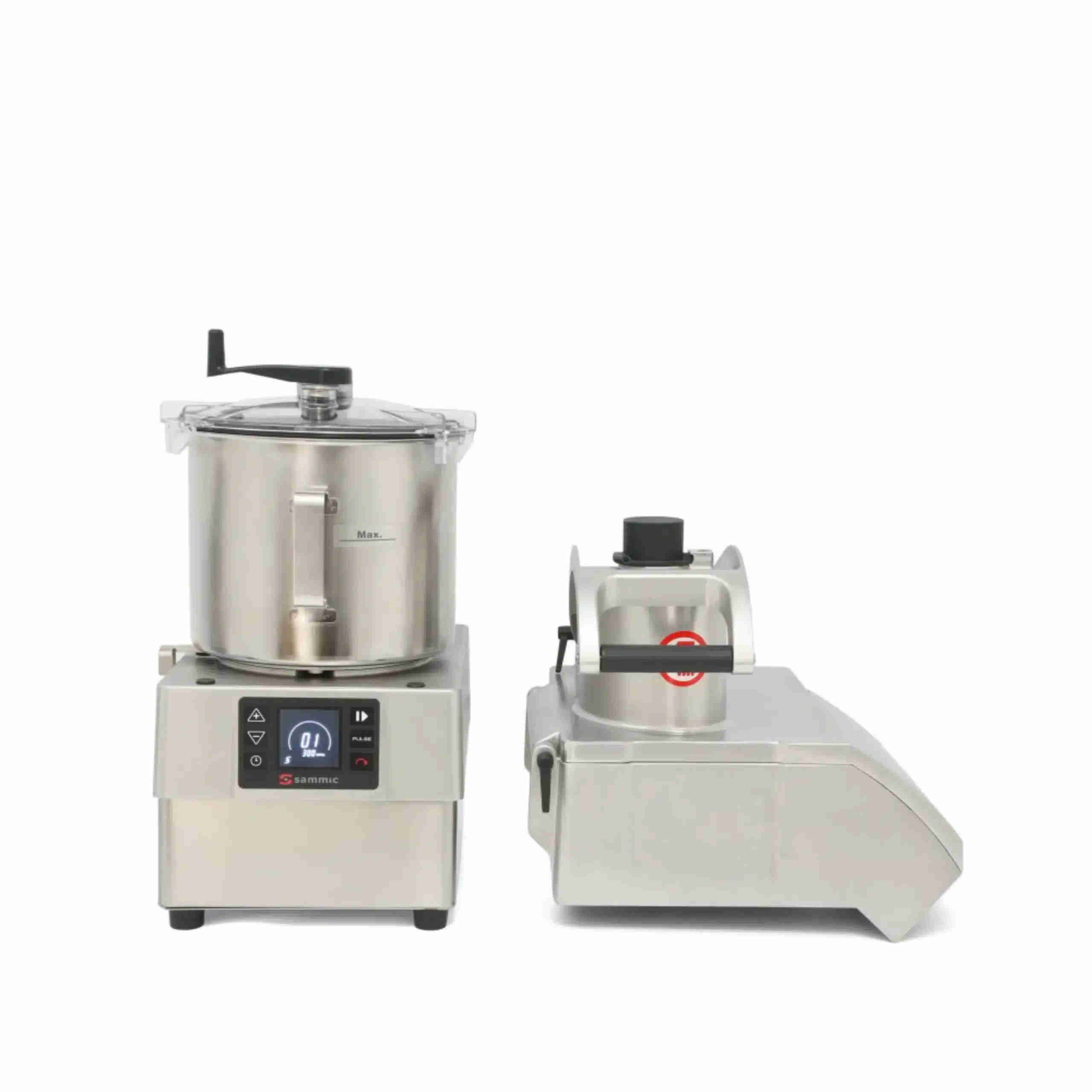 Sammic Ultra Range Combination Vege Prep Machine - 8L Bowl