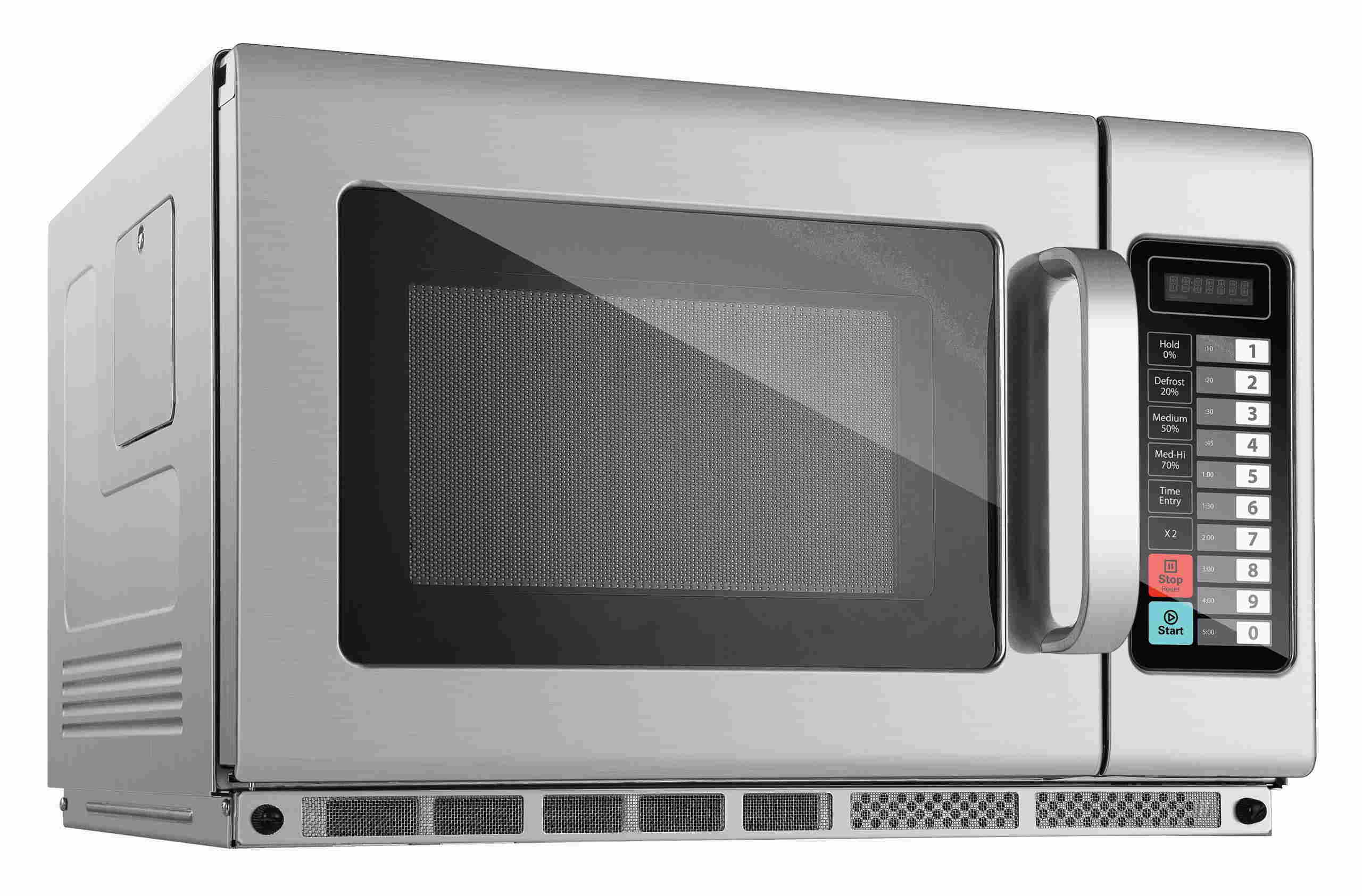 1800W Commercial Microwave Oven 34L, Touch Control 15A