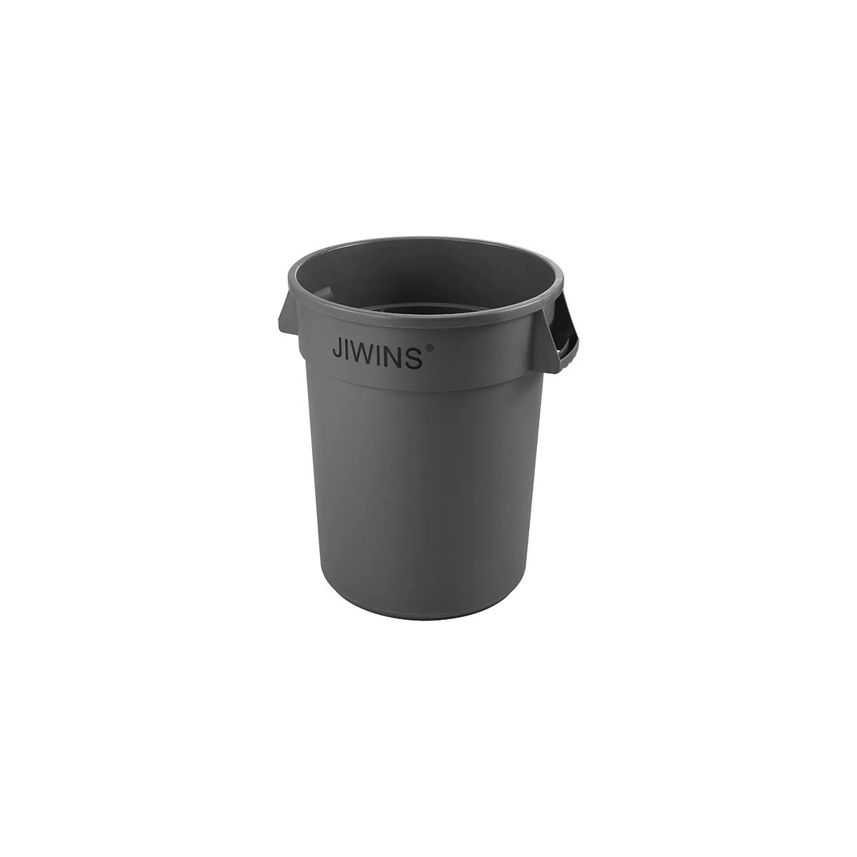 Round Bin - 76L (Grey)